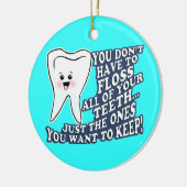 Décoration En Céramique Dentiste (Gauche)