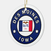 Décoration En Céramique Des Moines Iowa (Gauche)