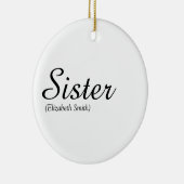 Décoration En Céramique Design chic moderne Script meilleure définition de (Droite)