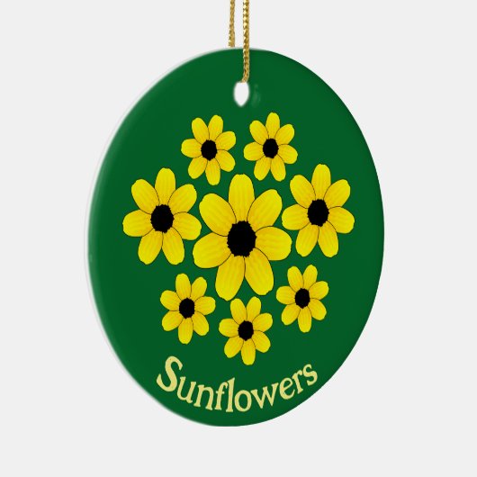 Décoration En Céramique Design des tournesols (Droite)