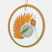 Décoration En Céramique Dessert De Riz Sticky Mango Cuisine Thaïlandaise (Gauche)