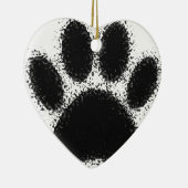 Décoration En Céramique Dessin à mâchoire de chien (Droite)