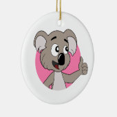 Décoration En Céramique Dessin animé d'ours koala (Droite)