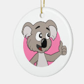 Décoration En Céramique Dessin animé d'ours koala (Gauche)