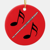 Décoration En Céramique Dessin de flux (Devant)