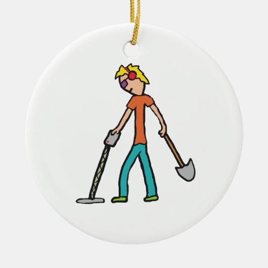 Décoration En Céramique Détection des métaux (Devant)