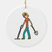 Décoration En Céramique Détection des métaux (Dos)