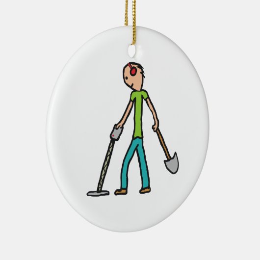 Décoration En Céramique Détection en métal (Droite)