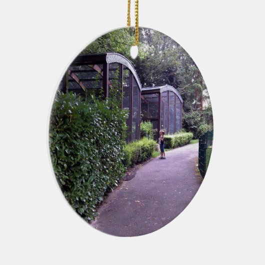 Décoration En Céramique deux enfants dans le parc (Droite)