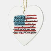 Décoration En Céramique Deuxième amendement (Gauche)