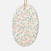 Décoration En Céramique Devanagari (Gauche)