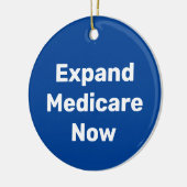 Décoration En Céramique Développer Medicare maintenant (Gauche)