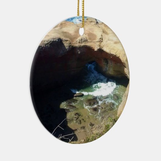 Décoration En Céramique Devil's Punchbowl, Côte de l'Oregon (Droite)