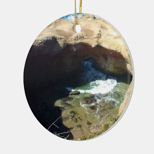 Décoration En Céramique Devil's Punchbowl, Côte de l'Oregon (Gauche)