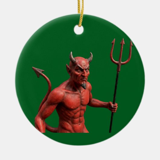 Décoration En Céramique Diable (Devant)