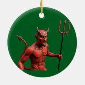 Décoration En Céramique Diable (Dos)