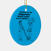 Décoration En Céramique Didgeridoo fait exploser des zombies (Droite)