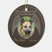 Décoration En Céramique Dieu envoyé une coutume de sympathie d'animal (Gauche)