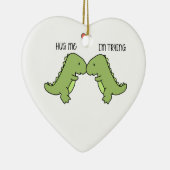 Décoration En Céramique Dinosaur m'embrasse (Droite)