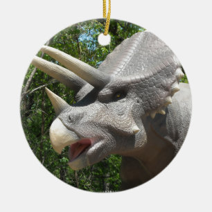 Décoration En Céramique dinosaure de Tricératops