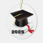 Décoration En Céramique Diplôme (Gauche)