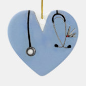 Décoration En Céramique Diplôme de l'école de soins infirmiers (Dos)