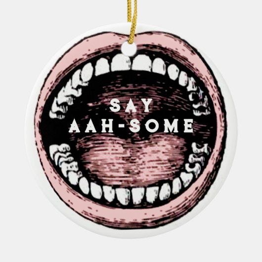 Décoration En Céramique Diplôme d'études dentaires (Devant)