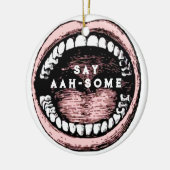 Décoration En Céramique Diplôme d'études dentaires (Gauche)