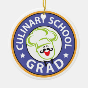 Décoration En Céramique Diplôme d'une école culinaire