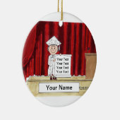 Décoration En Céramique Diplôme - Femme (Droite)