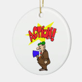 Décoration En Céramique Directeur de movie (Gauche)