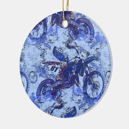 Décoration En Céramique Dirt-Bike Heaven (Gauche)