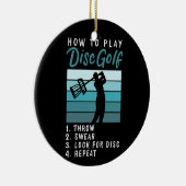 Décoration En Céramique Disc Golf (Droite)