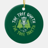 Décoration En Céramique Disc Golf Disc Golf Player Gift (Devant)