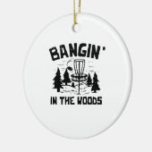 Décoration En Céramique Disk Golf (Gauche)