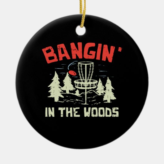 Décoration En Céramique Disk Golf (Devant)