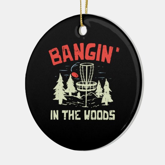 Décoration En Céramique Disk Golf (Gauche)