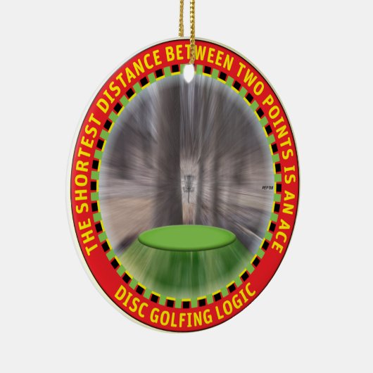 Décoration En Céramique Disk Golf Logic #1 (Droite)