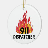 Décoration En Céramique Dispatcher d'urgence (Gauche)