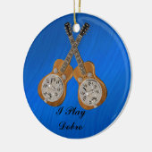 DÉCORATION EN CÉRAMIQUE DOBROS-ORNAMENT CROISÉ (Gauche)