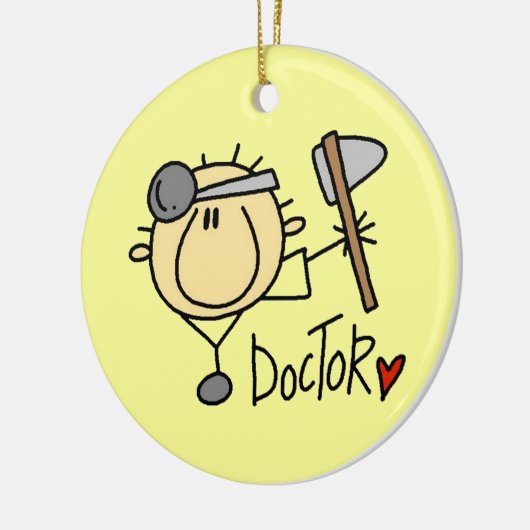 Décoration En Céramique Docteur (Gauche)