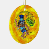 Décoration En Céramique DOD - Golf de disque (Droite)