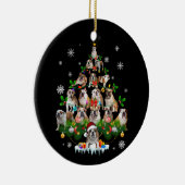 Décoration En Céramique Dog lovers | Bulldog Christmas Tree Ornaments (Droite)