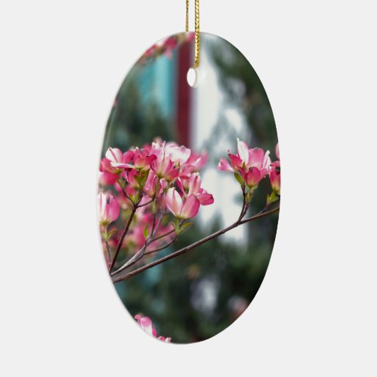 Décoration En Céramique Dogwood rose (Droite)