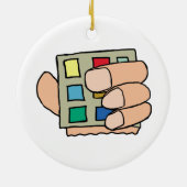 Décoration En Céramique Doigt gras (Dos)