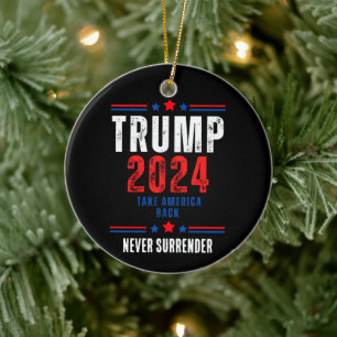 Décoration En Céramique Donald Trump 2024 redonne l'élection américaine