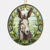 Décoration En Céramique Donkey en verre doux (Gauche)