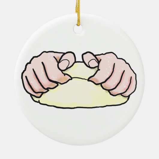 Décoration En Céramique Douteux de Kneing (Dos)