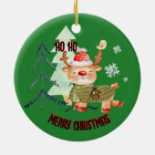 Décoration En Céramique Doux moche 2e vainqueur Deer (Dos)