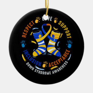 Décoration En Céramique Down Syndrome Respect Support Down Syndrome Award